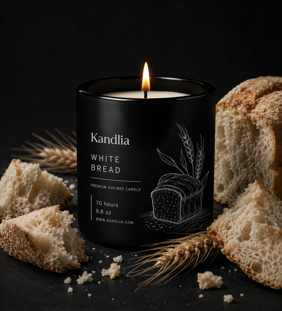 White Bread Scented Candle