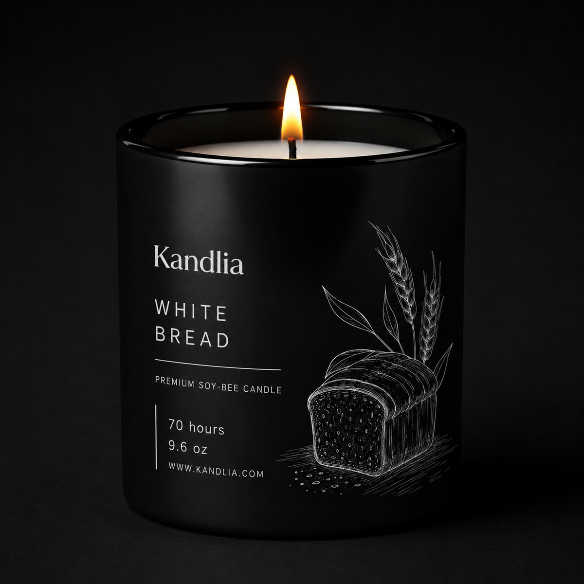 White Bread Scented Candle